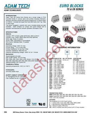 EBB-03-D datasheet  